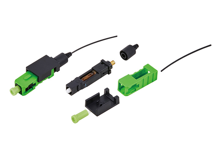 Pre-polished Field Assembly SC/APC Fast Connector TSB-405B9