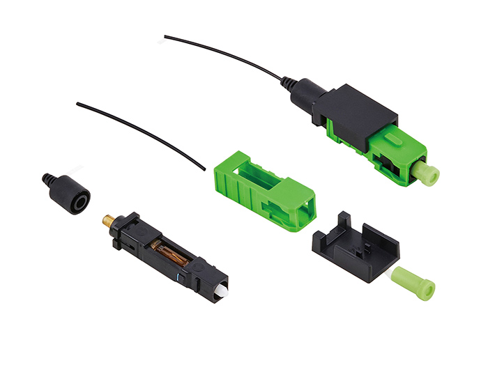 Pre-polished Field Assembly SC/APC Fast Connector TSB-405B9