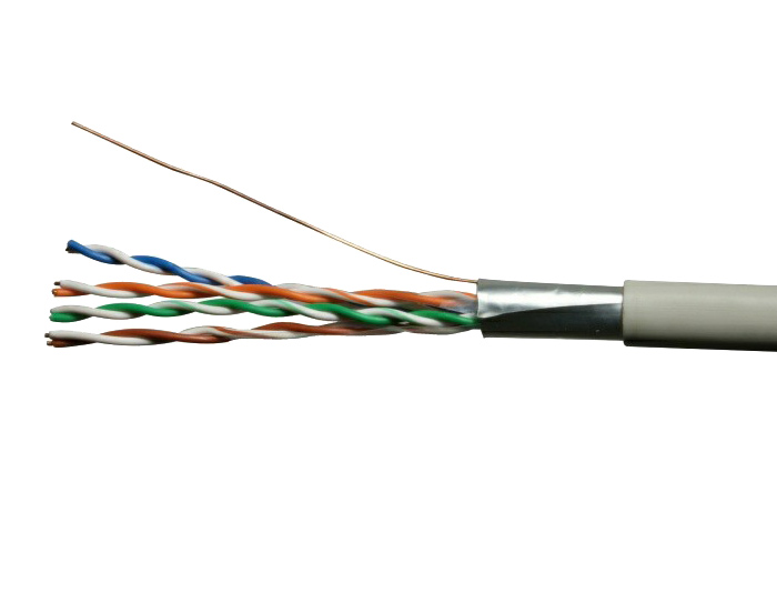 Cat5e Copper Cable, 350MHz, F/UTP, 26AWG, Colorful, 1000FT