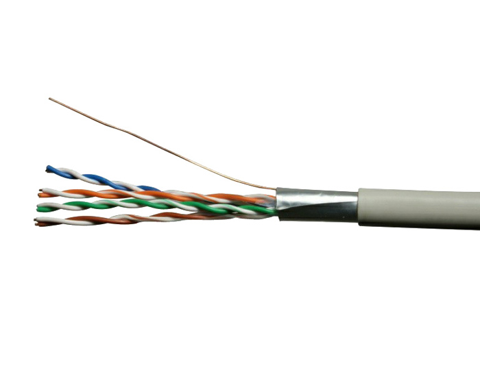 Cat6 Copper Cable, 550MHz, F/UTP, 23AWG, Colorful, 1000ft